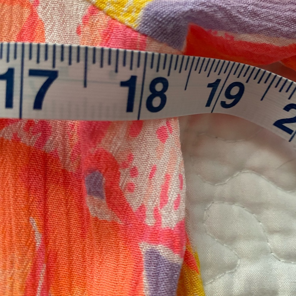 Lilly Pulitzer Pink and Orange Long Sleeve Dress - Picture 7 of 9